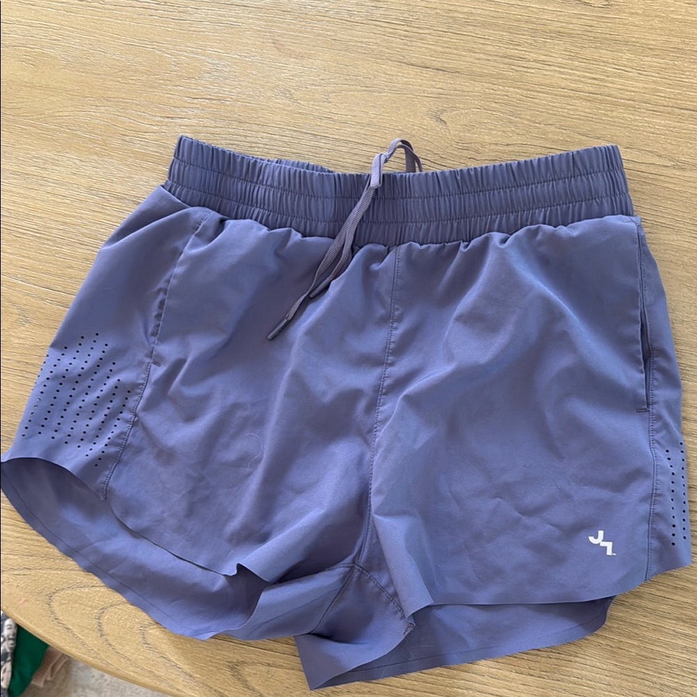 JoyLab Purple Athletic Shorts Moisture-Wicking Design